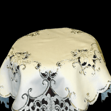 Load image into Gallery viewer, Table Linen - Silver Sparkles