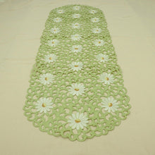 Load image into Gallery viewer, Table Linen - Green Daisy