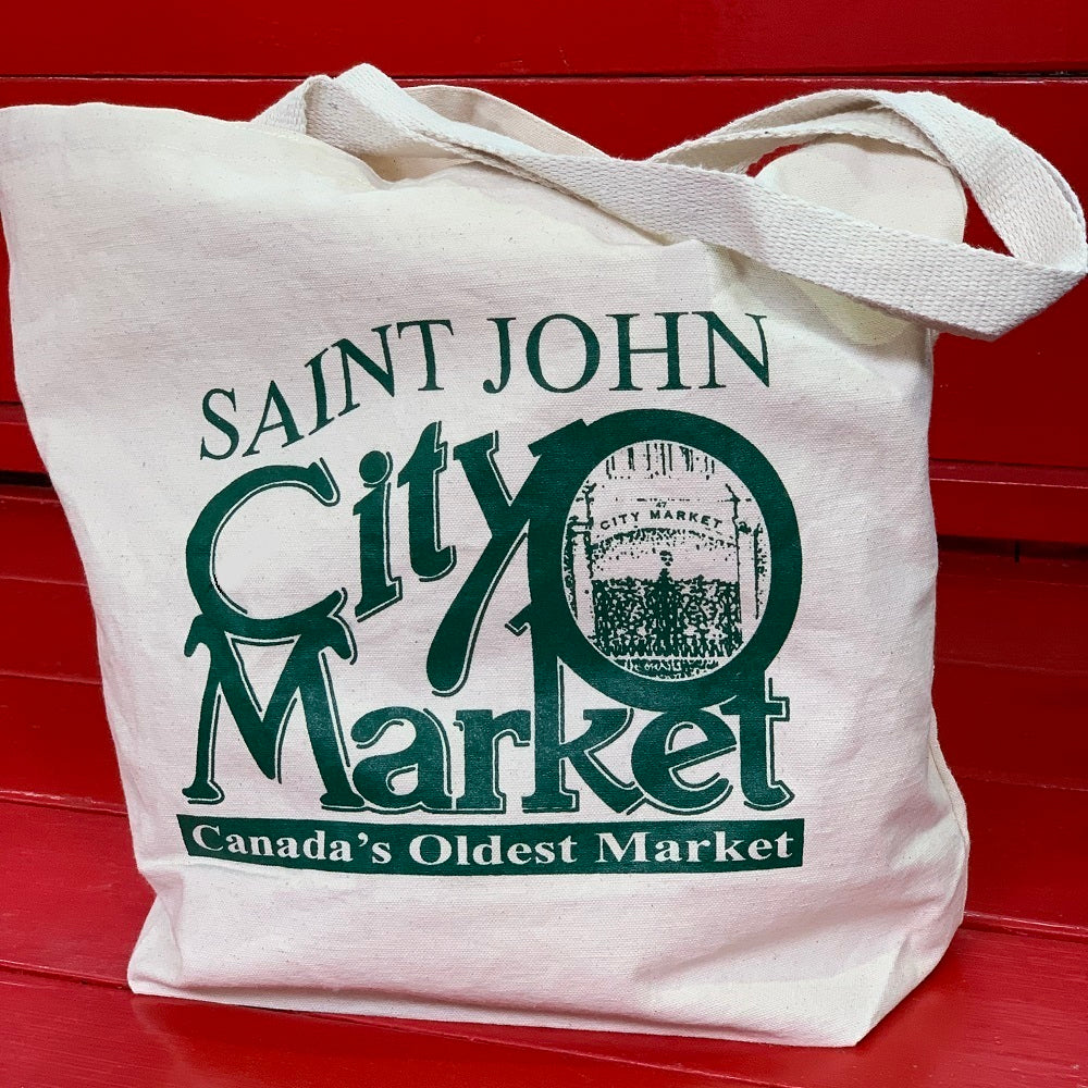 Saint John City Market Canvas Tote (B9213)